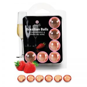 Brazilian Balls Set 6  Fresas con Cava diseñado por la marca SECRET PLAY