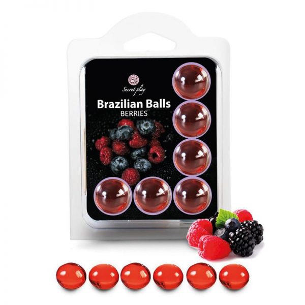 Brazilian Balls Set 6  Frutas del Bosque diseñado por la marca SECRET PLAY