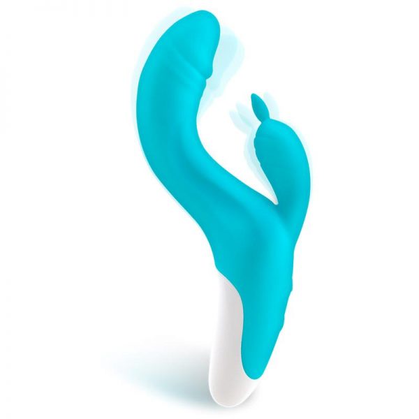 Brightblue Vibrador Ergonómico Doble Motor USB Silicona de calidad y barato