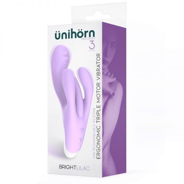 Brightlilac Vibrador Triple Motor Ergonomico USB Silicona fabricado por ÜNIHÖRN