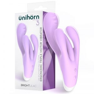 Brightlilac Vibrador Triple Motor Ergonomico USB Silicona de la marca ÜNIHÖRN