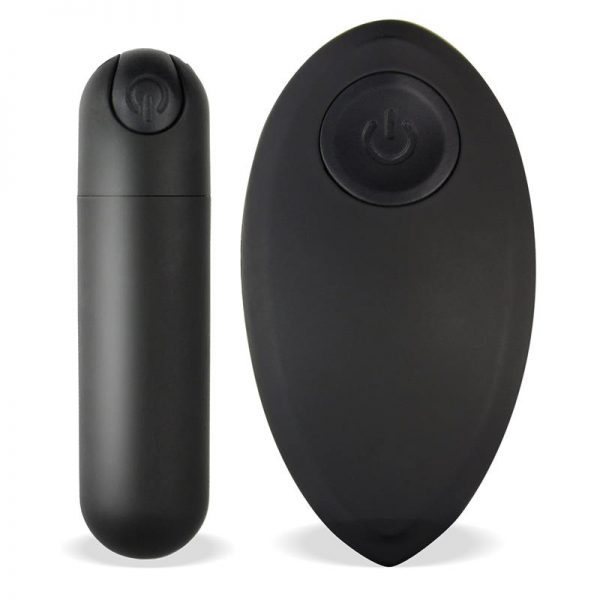 venta de Buller Bala Vibradora Control Remoto USB Negro en tienda erótica online