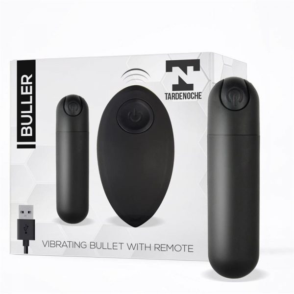 Buller Bala Vibradora Control Remoto USB Negro diseñado por la marca TARDENOCHE