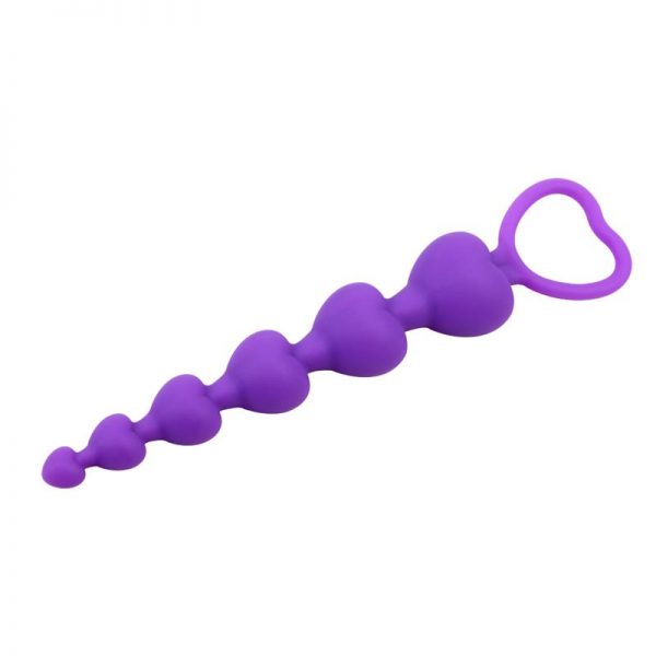 comprar Cadena Anal Heart Booty Beads en sex shop online