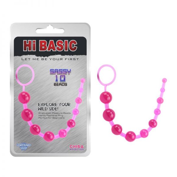 comprar Cadena Anal Sassy 30 cm Rosa barato y de calidad