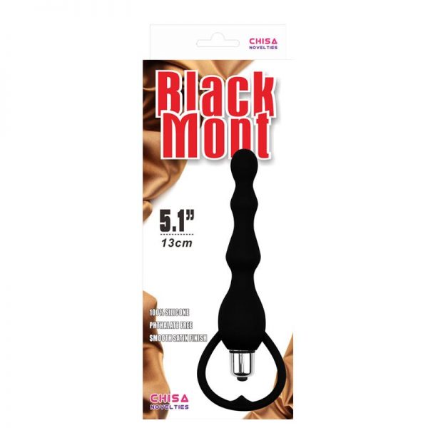 comprar Cadena Anal Tail Power Silicona Negro barato y de calidad
