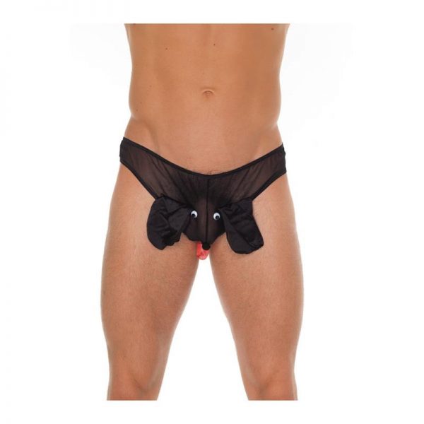 Calzoncillo Perro Negro Talla Unica de la marca AMORABLE