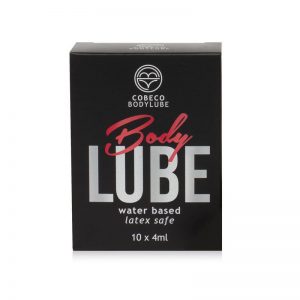 CBL Body Lube Lubricante Base Agua 10 x 4 ml de la marca COBECO PHARMA