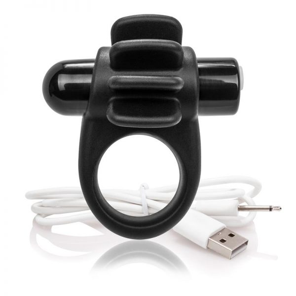 Charged Anillo Skooch - Negro fabricante SCREAMINGO