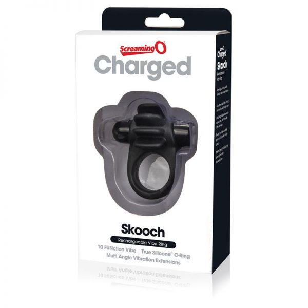 Charged Anillo Skooch - Negro de calidad
