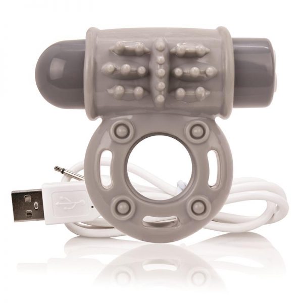 Charged Anillo Vibrador Owow - Gris marca SCREAMINGO