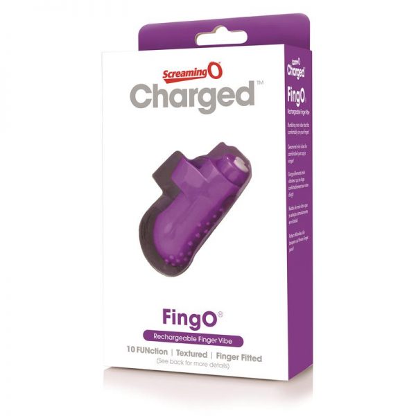 Charged Fingo Vooom Mini Vibe - Púrpura en www.tiendaeroticaweb.es
