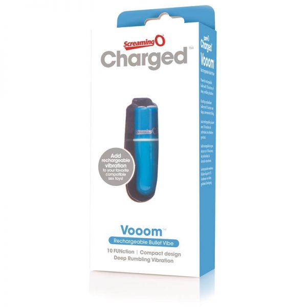 Charged Vooom Bala Vibradora - Azul en www.tiendaeroticaweb.es