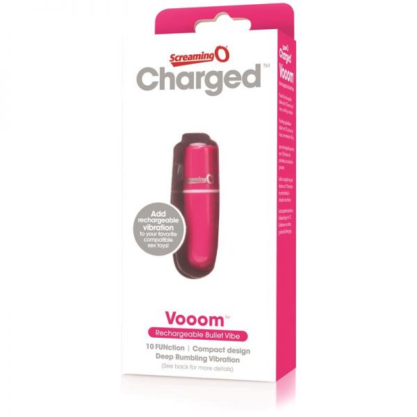 Charged Vooom Bala Vibradora - Rosa en www.tiendaeroticaweb.es