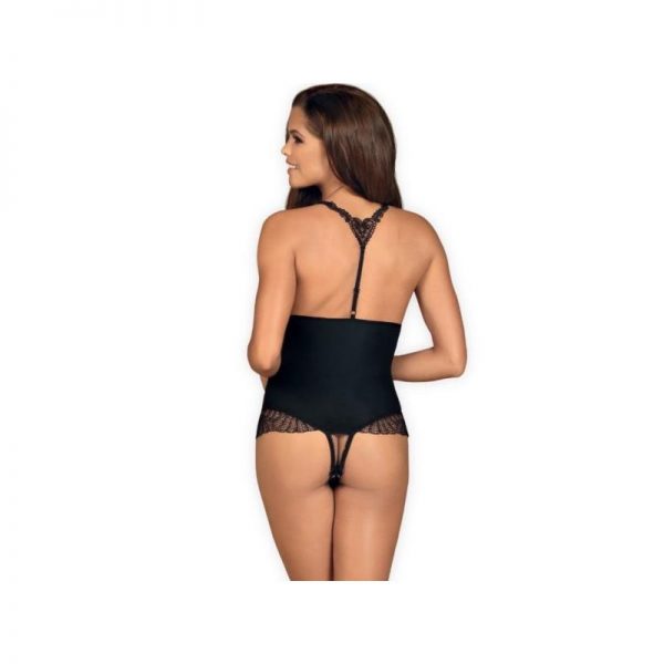 Chiccanta Teddy Abierto Negro de precio barato