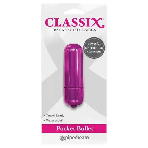 Classix Bala Vibradora de Bolsillo Rosa de calidad