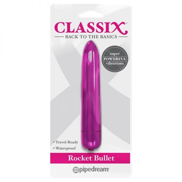 Classix Bala Vibradora Rocket Rosa de calidad