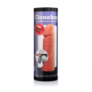 Clonador Dildo con Arnés Natural diseñado por la marca CLONEBOY