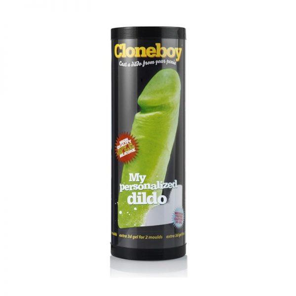 Clonador Dildo Glow in the Dark diseñado por la marca CLONEBOY