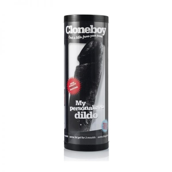 Clonador Dildo Negro diseñado por la marca CLONEBOY