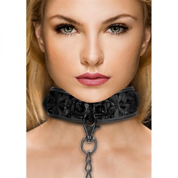 Collar con Correa Ajustable Neopreno fabricado por OUCH LUXURY