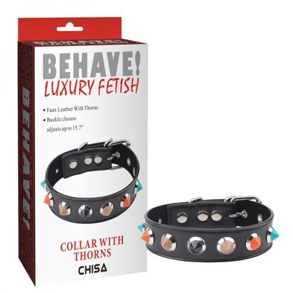 comprar Collar con Puas 46.5 cm barato y de calidad