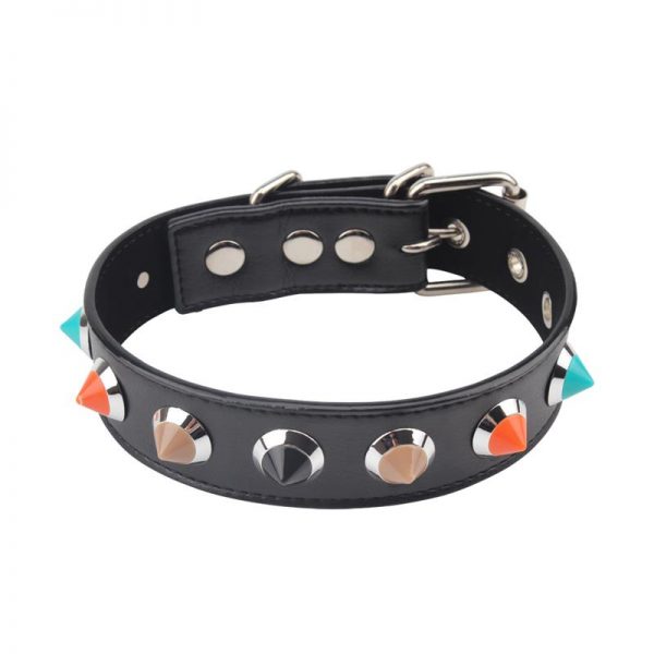 Collar con Puas 46.5 cm fabricado por CHISA