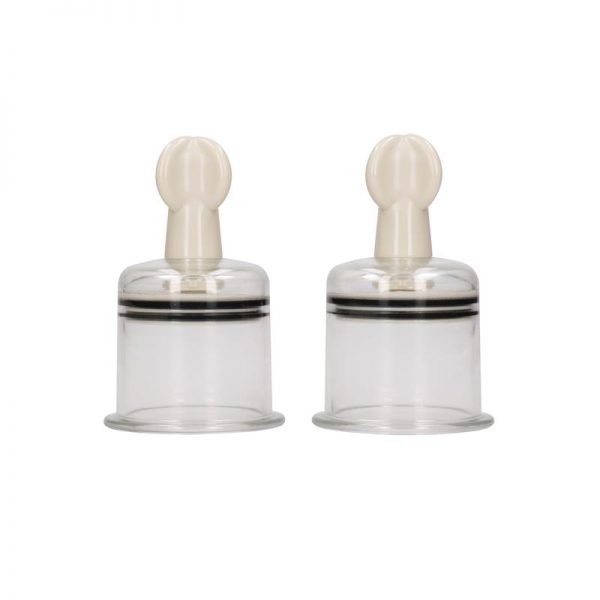 Copas de Succión Transparente Grande diseñado por la marca OUCH!
