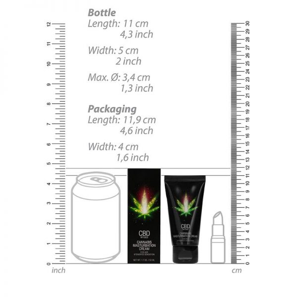Crema para Masturbacion para Ella CBD 50 ml de la tienda erótica web www.tiendaeroticaweb.es