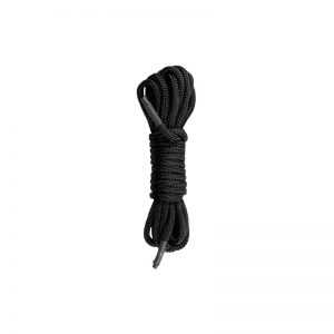 Cuerda de Bondage Negra Nylon - 10m de la marca EASYTOYS