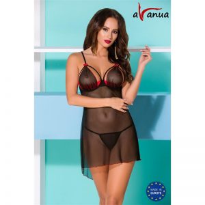 CYRA Chemise Rojo/Negro de la marca AVANUA