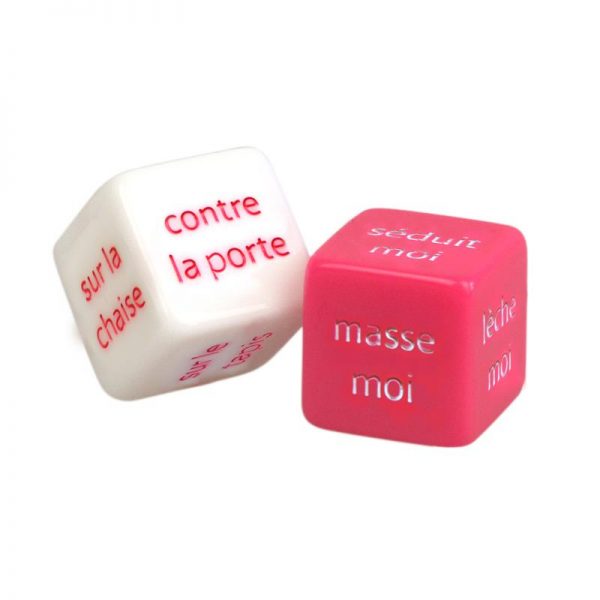 Dados Eróticos Francés diseñado por la marca ADRIEN LASTIC