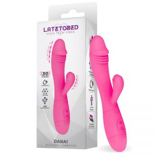 Danai Vibrador con Conejito USB Silicona de la marca LATETOBED