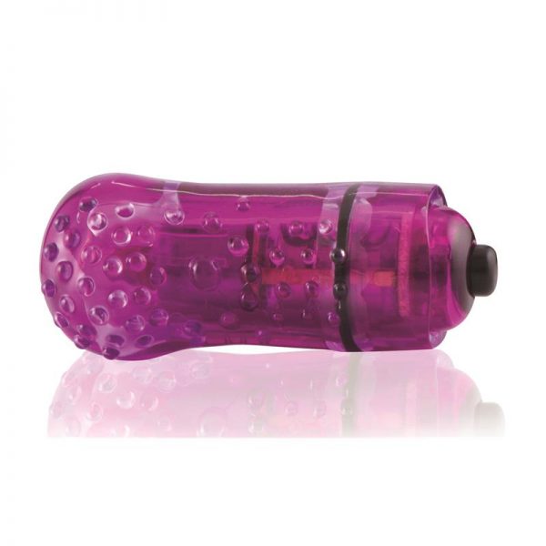 Dedo Vibrador Nubby - Púrpura barato