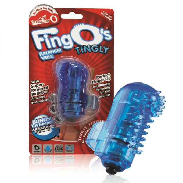 Dedo Vibrador Tingly - Azul fabricante SCREAMINGO