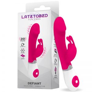 Defiant Vibrador con Conejito Silicona de la marca LATETOBED