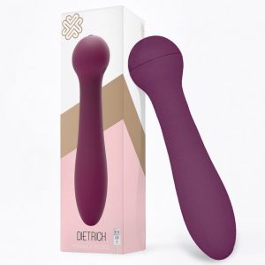 Dietrich Vibrador Plegable Silicona USB Púrpura de la marca ENGILY ROSS