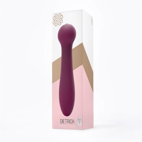 Dietrich Vibrador Plegable Silicona USB Púrpura de la tienda erótica web www.tiendaeroticaweb.es