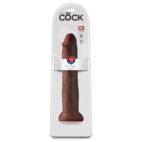 Dildo 13 Marron de la tienda erótica web www.tiendaeroticaweb.es