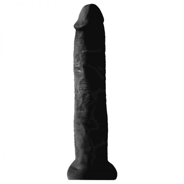 Dildo 13 Negro diseñado por la marca KING COCK