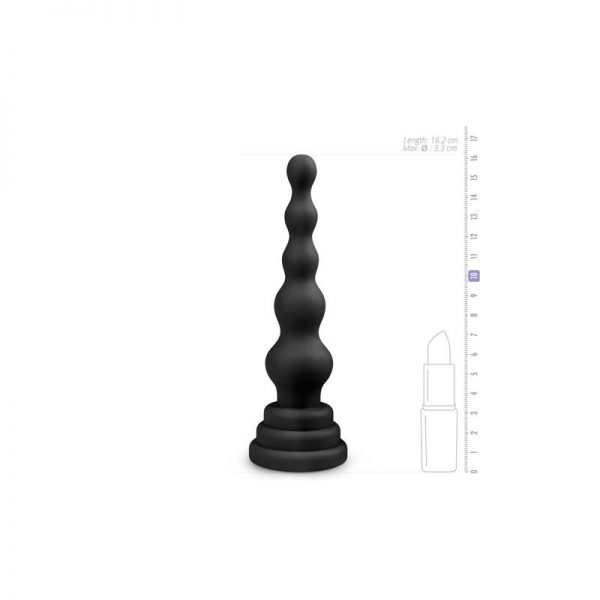 comprar Dildo Anal - Negro en sex shop www.tiendaeroticaweb.es