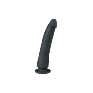 Pene Realístico Silicona Negro - 21 cm de la marca EASYTOYS