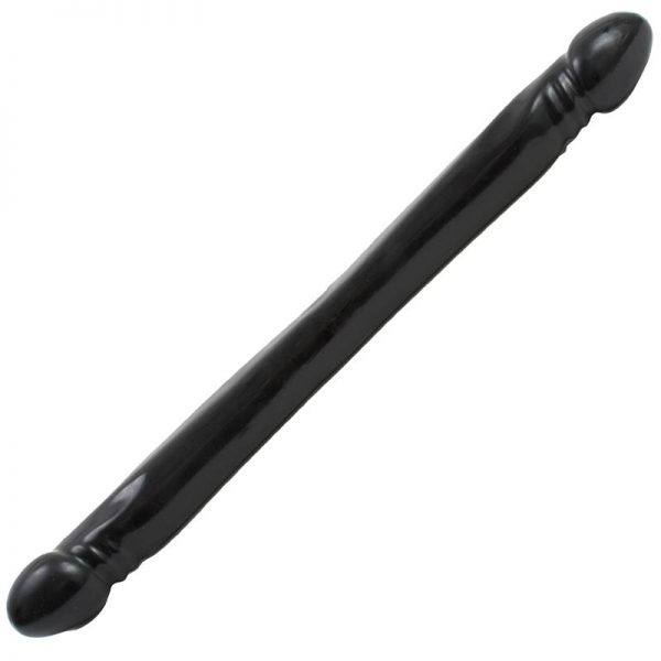Dildo Doble 18 Negro fabricado por DOC JOHNSON