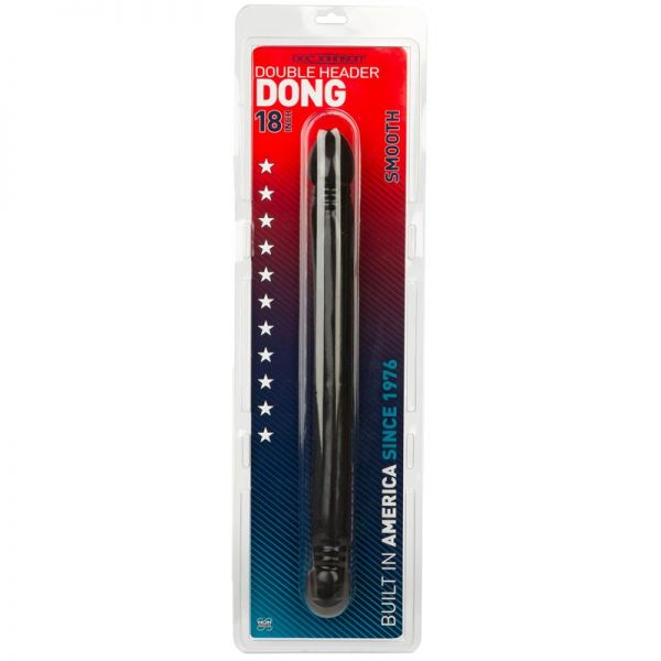 comprar Dildo Doble 18 Negro en sex shop online