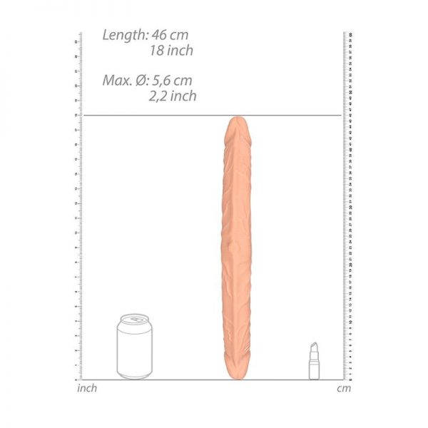Dildo Doble 48 cm Natural de calidad y barato