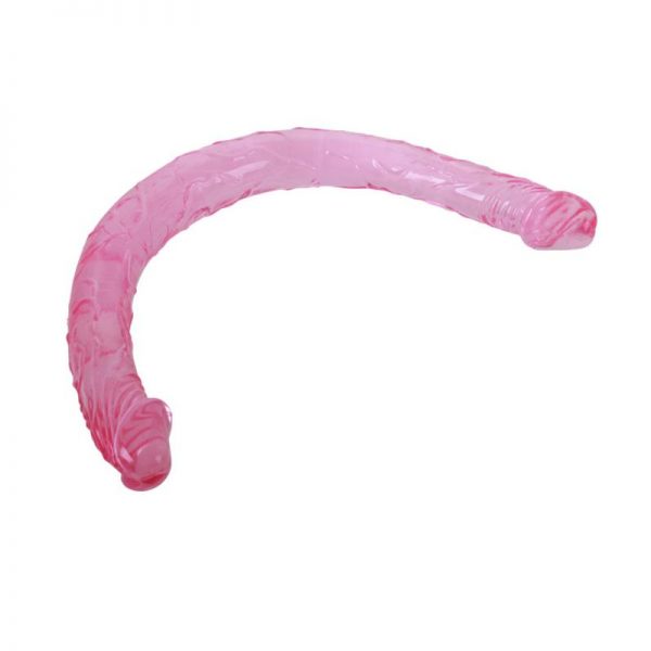 Dildo Doble Color Rosa 44 cm barato