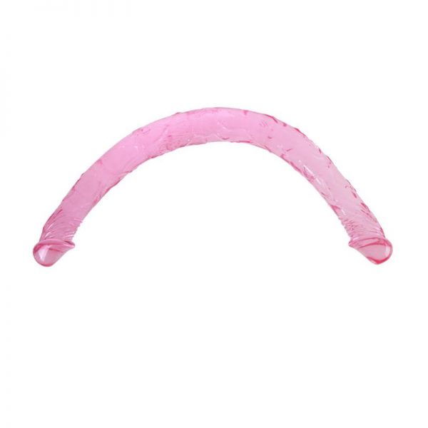 Dildo Doble Color Rosa 44 cm marca BAILE