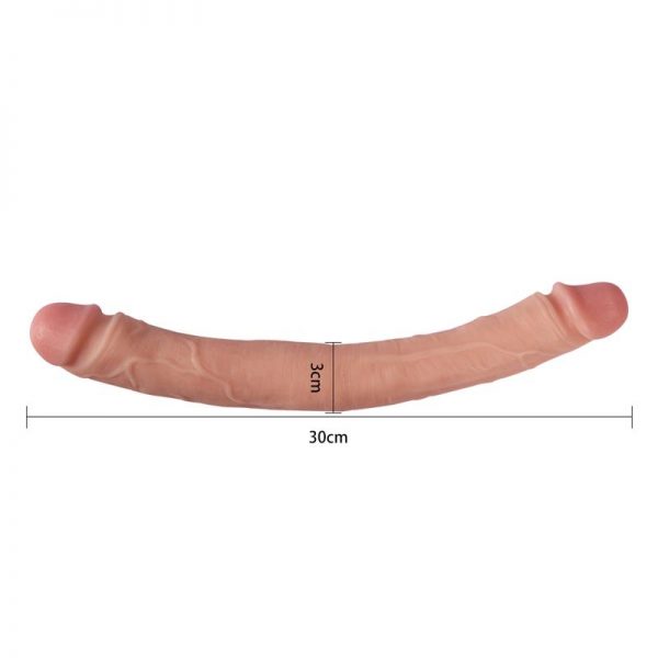 Dildo Doble Elvis S 30 cm marca SHEQU