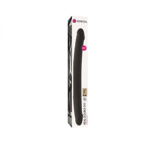 Dildo Doble Real Double Do Negro fabricado por DORCEL