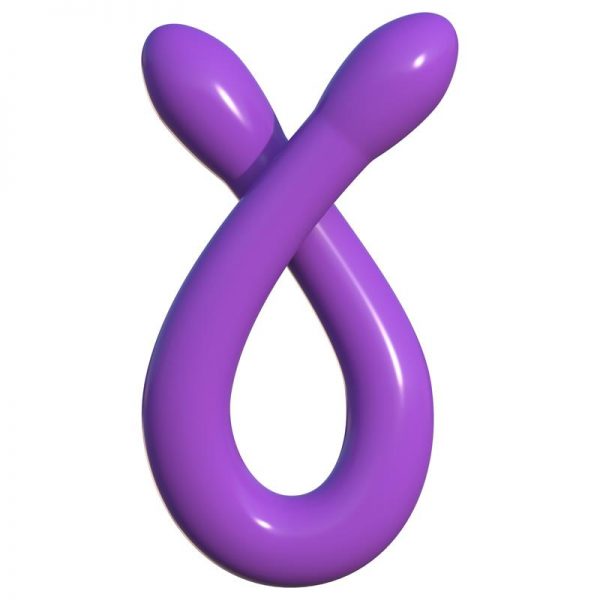 Dildo Doble Whammy Purpura marca CLASSIX
